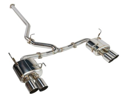 Remark Exhaust Subaru WRX VB (2022-2024) Sports Touring Catback w  Quad Tips Online Sale