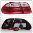 Xtune LED Tail Lights Mercedes E-Class W210 (1996-2002) Red Clear or Red Smoke Lens Supply