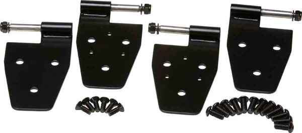 Kentrol Door Hinge Jeep Wrangler TJ (1997-2002) Polished or Black Online Sale