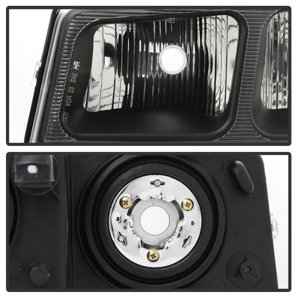 Xtune Headlights GMC Savana (2003-2019) [OEM Style] Black For Cheap