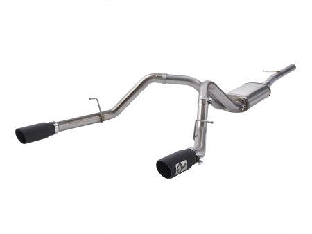 aFe Exhaust Chevy Silverado 1500 (2009-2018) LD (2019-2019) 3  Apollo GT Series in 409 Stainless Steel w  Dual Tips Sale