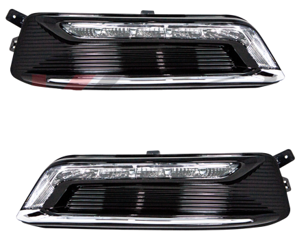 Winjet DRL Fog Lights Chevy Impala (2014-2020) Clear Lens For Cheap