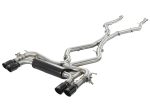 aFe Exhaust BMW X5M (2015-2018) X6M (2015-2019) 3  Mach Force-XP Series in 304 Stainless Steel w  Quad Tips Online Hot Sale