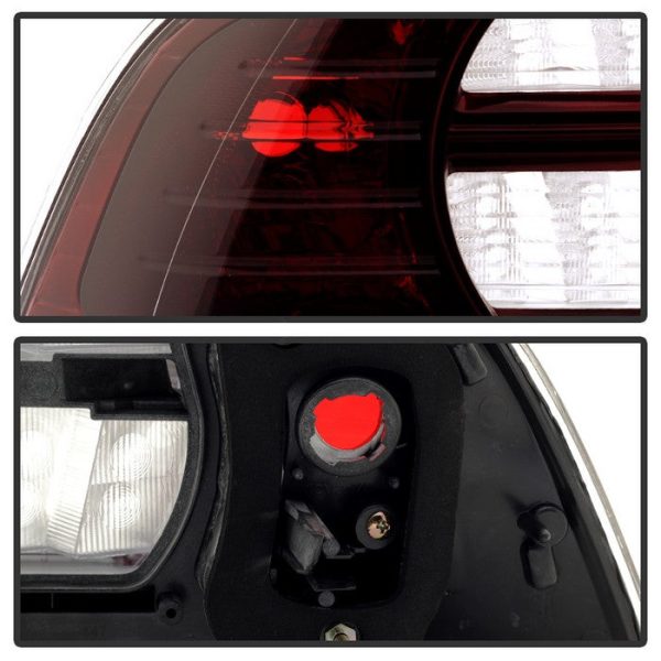 Xtune Tail Lights Acura TL (2004-2008) [OEM Style] Red or Red Smoke Sale