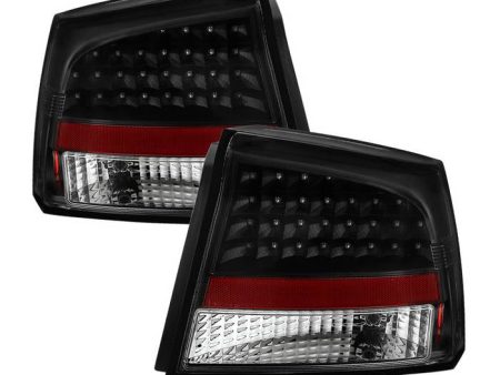 Xtune LED Tail Lights Dodge Charger (06-08) Black Housing   Clear or Smoke Lens Online now