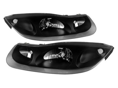 Xtune Headlights Saturn SC Series Coupe (01-02) [OEM Style] Black or Chrome w  Amber Turn Signal Light] Fashion