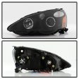 Xtune Projector Headlights Acura RSX (2002-2004) [Halo DRL] Black Housing Online Sale