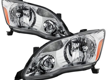 Xtune Headlights Toyota Avalon (05-07) [OEM Style] Chrome w  Amber Turn Signal Lights Online now