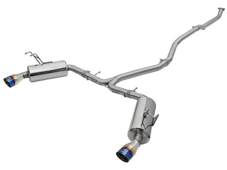 aFe Exhaust Honda Civic Sedan EX LX Touring (16-21) Takeda Catback in 304 Stainless w  Dual Tips Online now