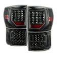 Xtune LED Tail Lights Toyota Tundra (07-13) Black   Black Smoked   Red Clear Cheap