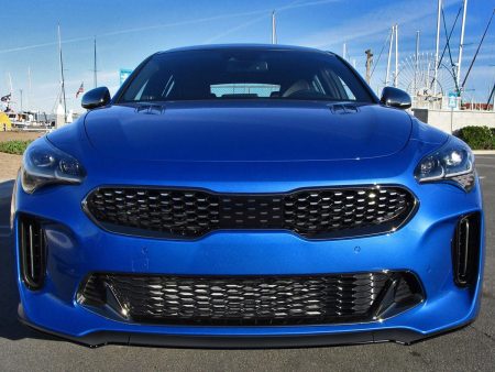 Spec-D Front Bumper Lip Kia Stinger (2018-2021) Matte or Glossy Black Online