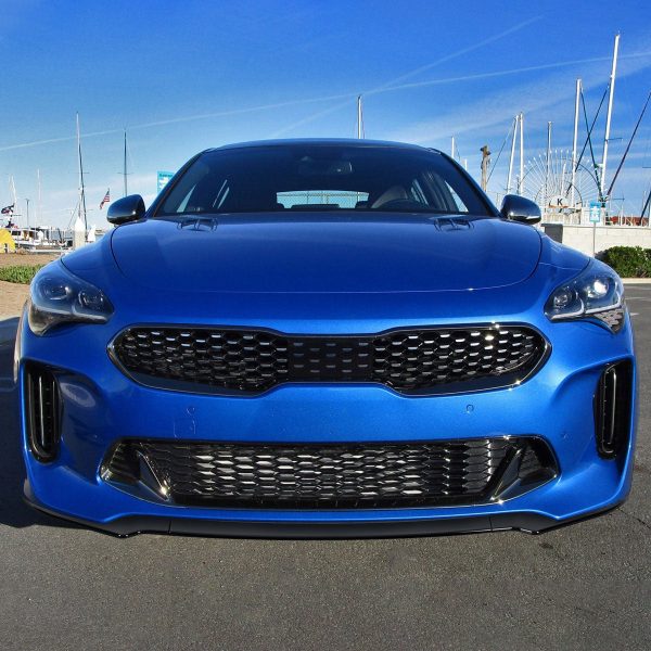 Spec-D Front Bumper Lip Kia Stinger (2018-2021) Matte or Glossy Black Online