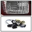 Xtune Tail Lights Chevy Avalanche (02-06) [OE Style] Chrome Housing   Red Smoke Lens Sale