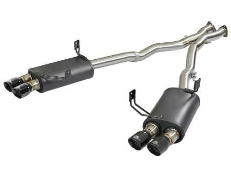 aFe Exhaust BMW Z4 M Coupe Roadster (2006-2008) 2.5  Mach Force-XP Series in 304 Stainless Steel w  Dual Tips Discount