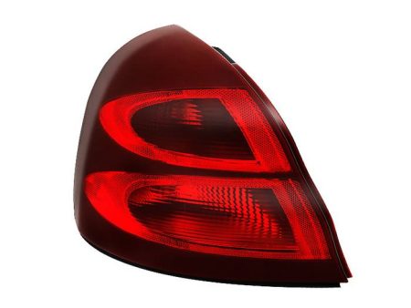 Xtune Tail Lights Pontiac Grand Prix (04-08) [OEM Style] Red or Red Smoked Lens Online Sale