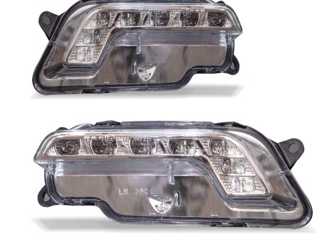 Winjet Fog Lights Mercedes E-Class W212 S212   Coupe C207-A207 (11-13) [Day Time Running Light] Clear Lens Discount