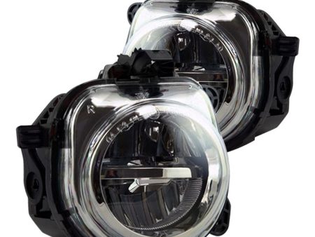 Winjet LED Fog Lights BMW X3   X4   X5   X6 (2011-2016) Clear Lens For Sale