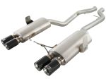 aFe Exhaust BMW M3 E90 (2008-2011) 2.5  Mach Force-XP Series in 304 Stainless Steel w  Quad Tips Fashion