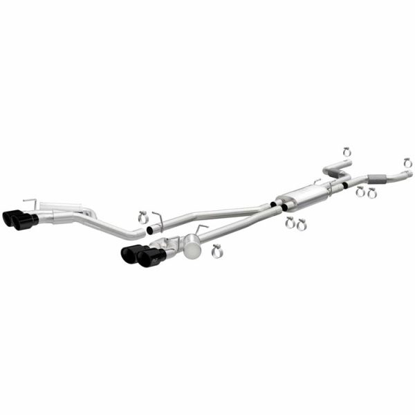 Magnaflow Catback Exhaust Ford Explorer V6 3.0L (20-23) [Street Series - Quad Split Rear Exit w  Polished Tip] 19515 Online Sale