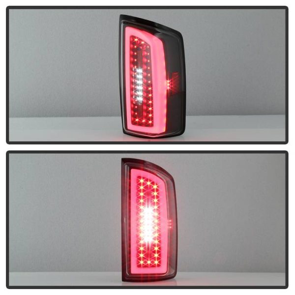 Xtune LED Tail Lights Ram 2500 3500 (07-09) [w  Light Bar LED] Chrome or Black Housing Online