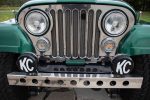 Kentrol Front Bumper Jeep Wrangler CJ (1945-1986) 54  - Polished Supply