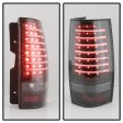 Xtune LED Tail Lights GMC Yukon Yukon Denali (07-14) [w  Light Bar LED] Chrome Housing   Red Smoked Lens Supply